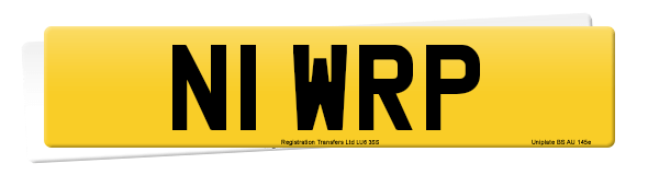 Registration number N1 WRP